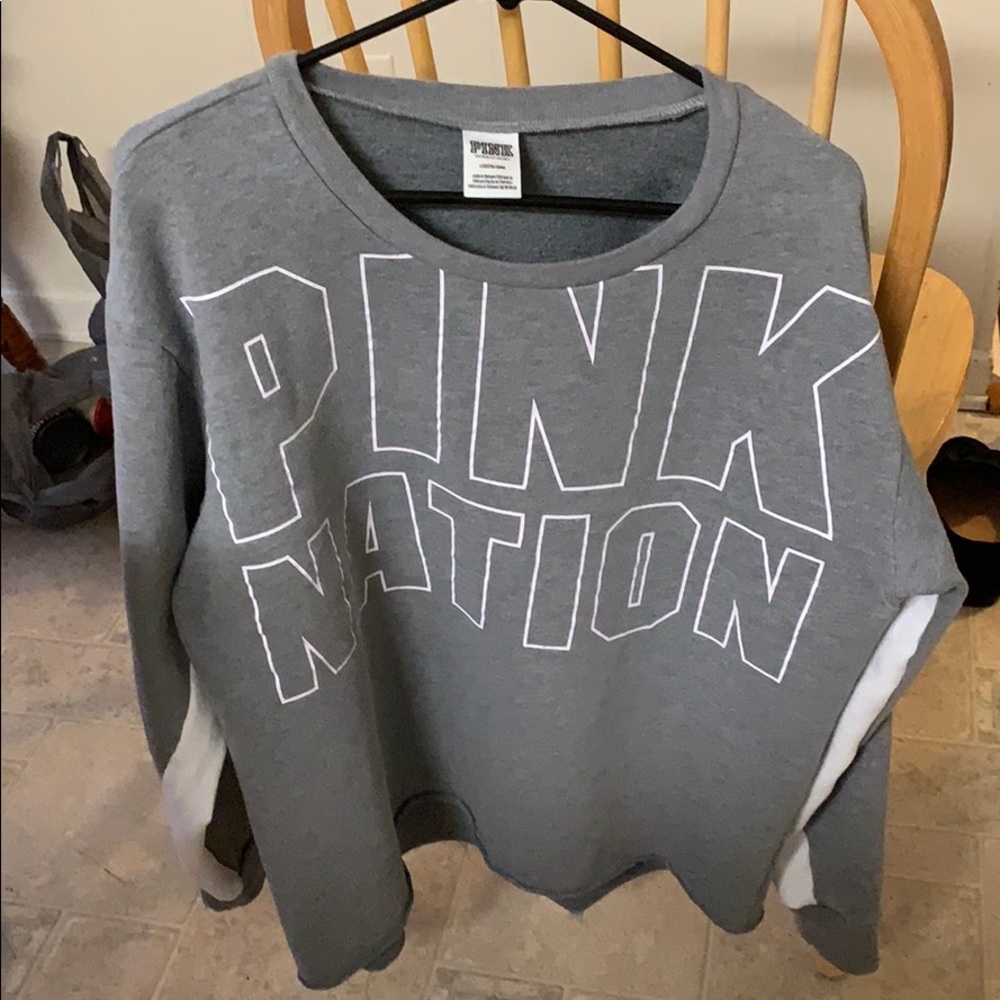 Pink sweatshirt